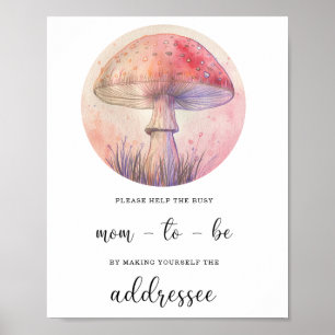 Poster Aide à l'automne pour la future maman occupée pour