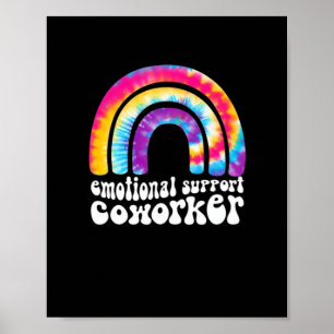Poster Aide émotionnelle Coworker Classic - Bestie de tra