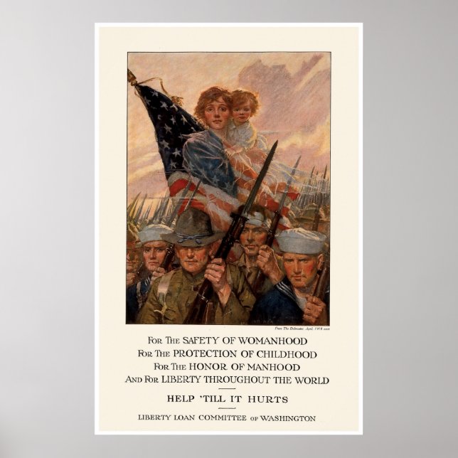 Poster Aidez-le jusqu'à ce qu'il fasse mal (Devant)