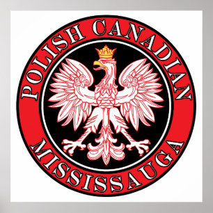 Poster Aigle Canadien Polonais de Mississauga
