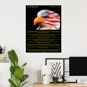 Poster Aigle de Desiderata 1Affiches