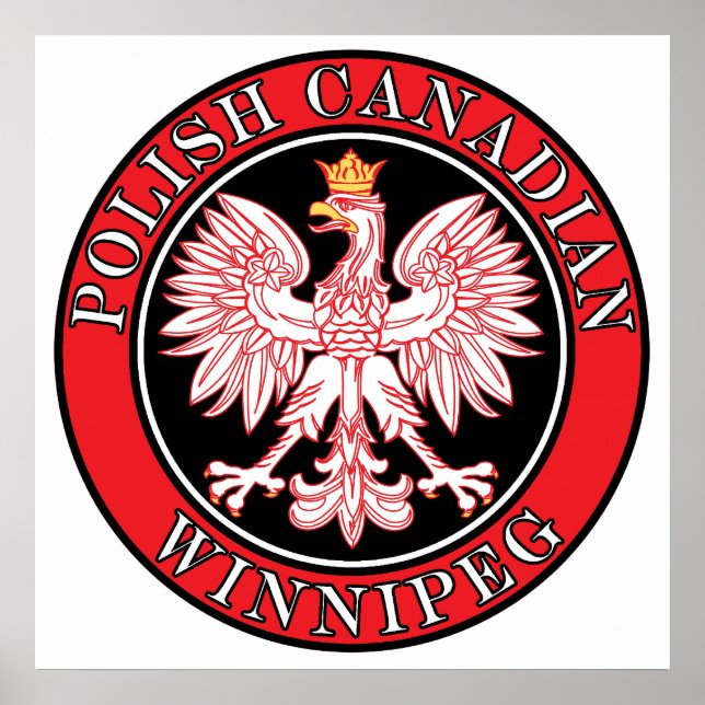 Poster Aigle du Canada polonais de Winnipeg (Devant)
