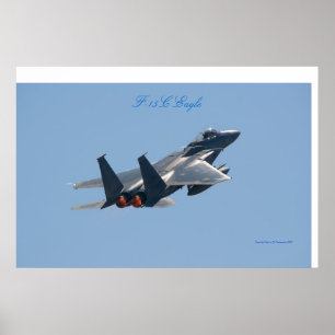 Poster Aigle F-15C