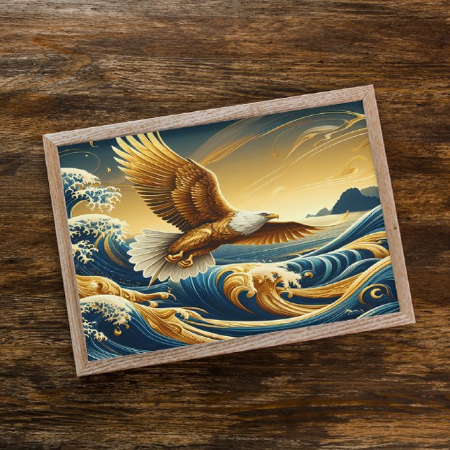 Poster Aigle Majestueux de la Liberté (Créateur téléchargé)