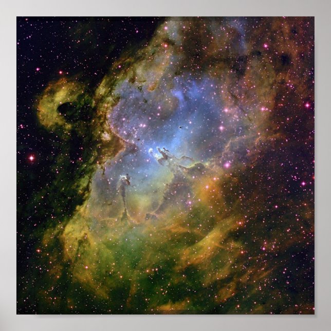 Poster Aigle Nebula (Devant)