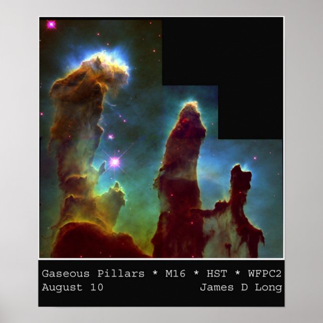 Poster Aigle Nebula (Devant)