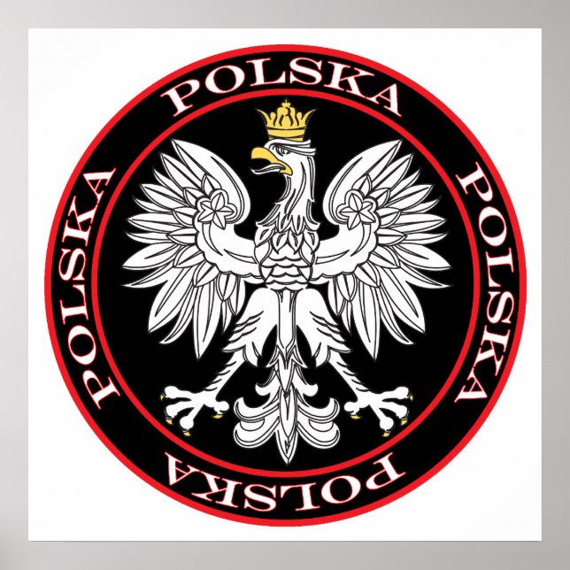 Poster Aigle rond Polska (Devant)