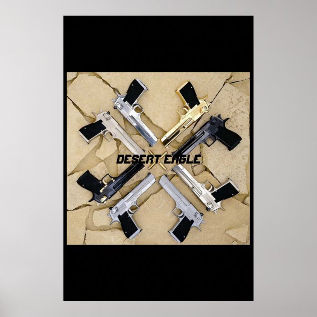 Poster Aigles du désert (Devant)