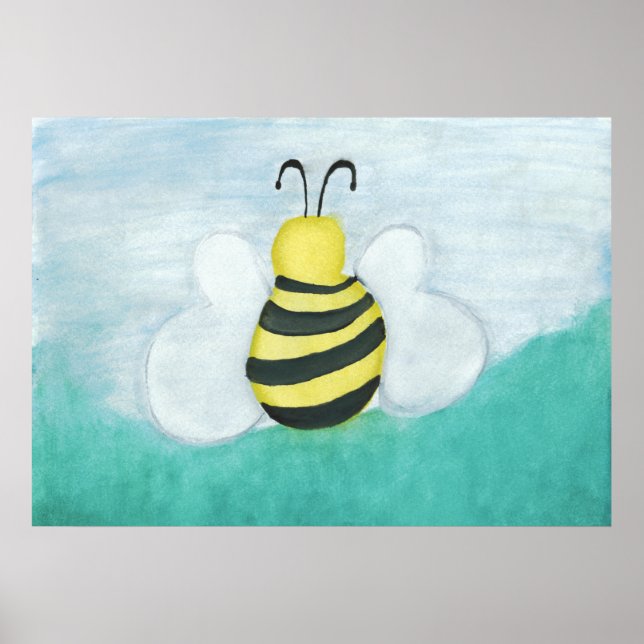 Poster Aiguille d'aquarelle (Devant)