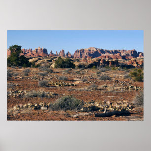 Poster Aiguilles de la piste Pothole Point