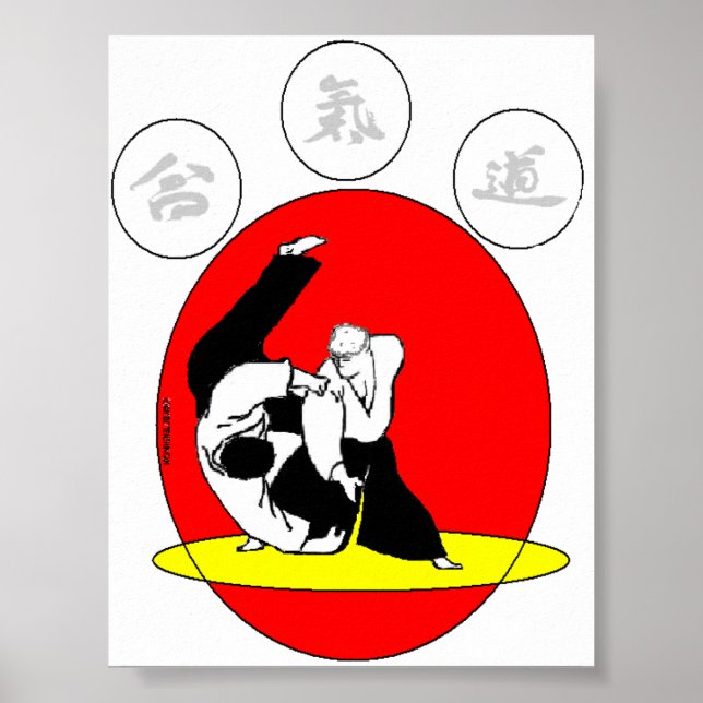 Poster aikido (Devant)