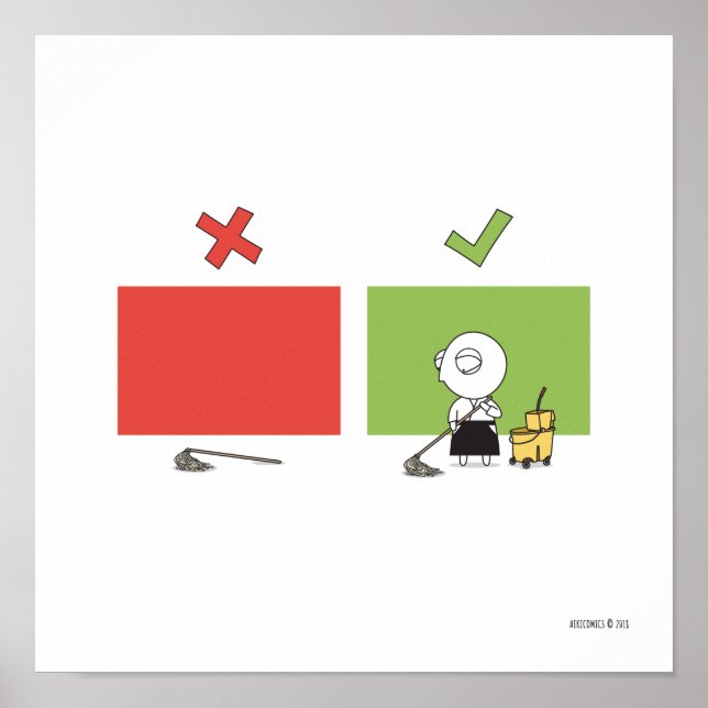 Poster Aikido - Dojo Règle #6 (Devant)