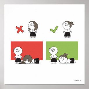 Poster Aikido - Dojo Rule #4