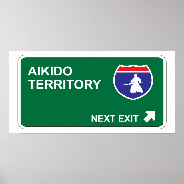 Poster Aikido sortie suivante (Devant)