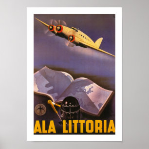 Poster Aile du nez Littoria