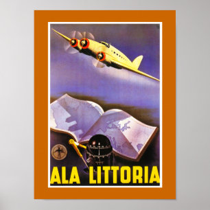 Poster Aile du nez Littoria