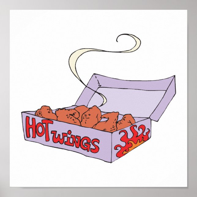 Poster ailes chaudes (Devant)