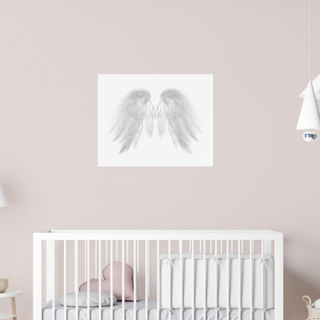Poster AILES D'ANGE Blanc (Pépinière 2)