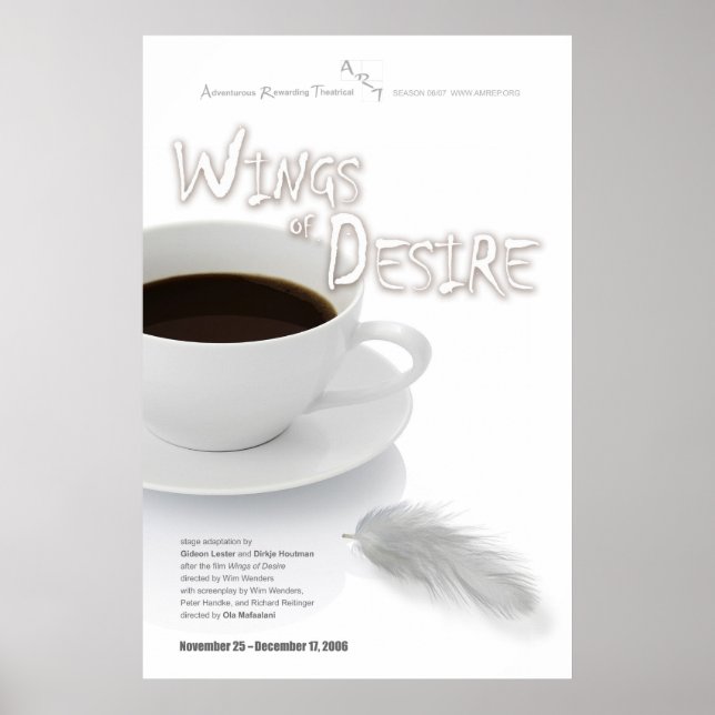 POSTER AILES DE DÉSIR (Devant)