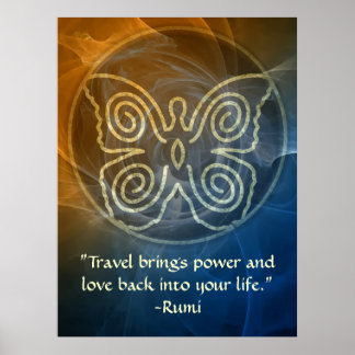 Poster Ailes de l'amour Rumi et l'art poétique