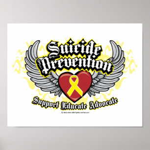 Poster Ailes de prévention du suicide