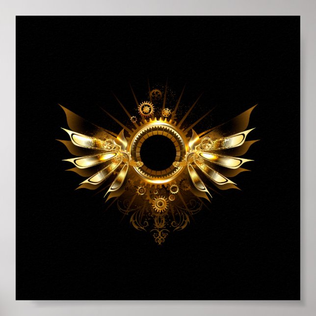 Poster Ailes de Steampunk (Devant)