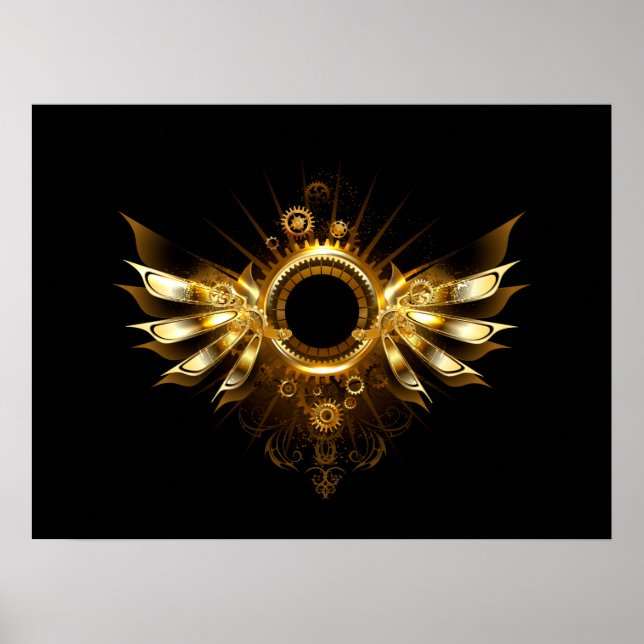 Poster Ailes de Steampunk (Devant)