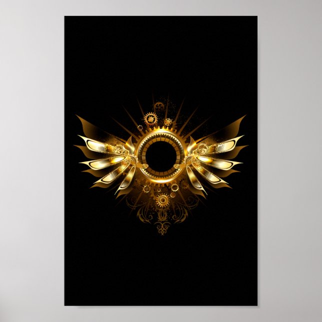 Poster Ailes de Steampunk (Devant)