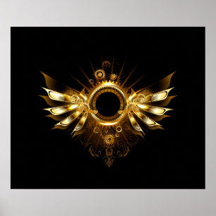Poster Ailes de Steampunk