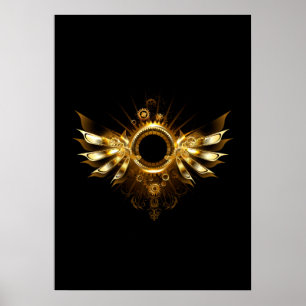Poster Ailes de Steampunk