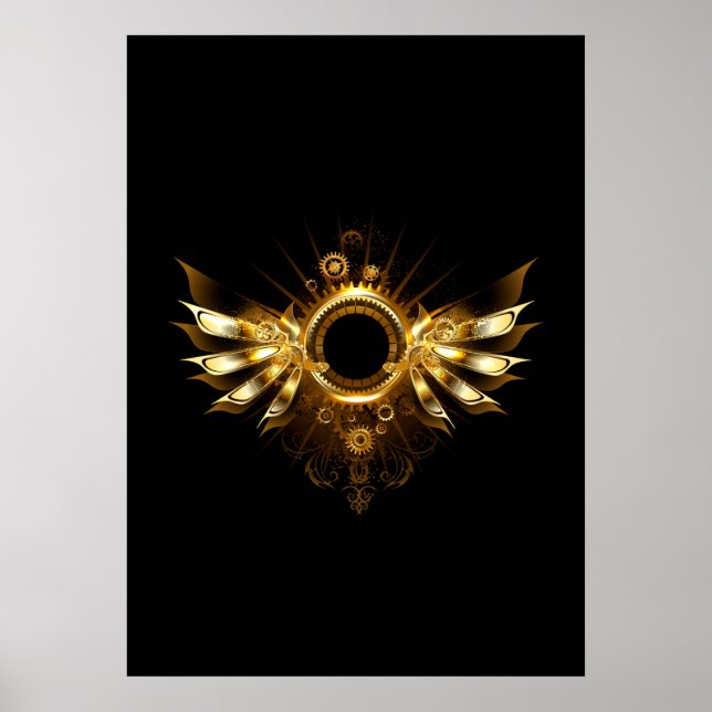 Poster Ailes de Steampunk (Devant)