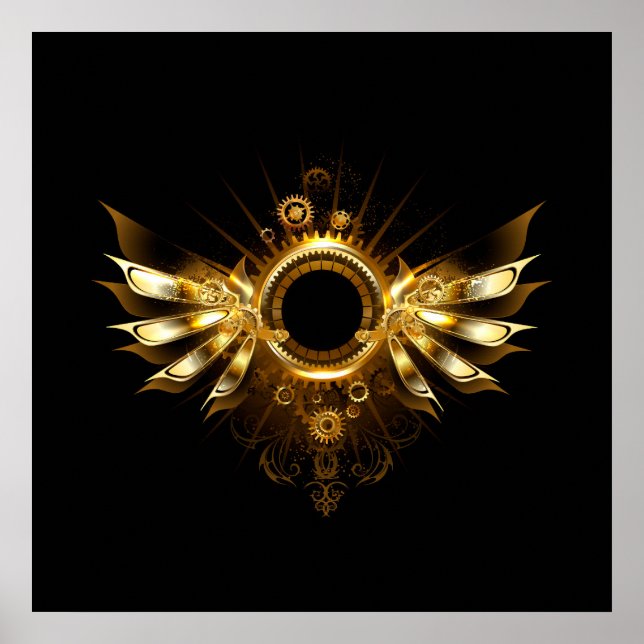 Poster Ailes de Steampunk (Devant)