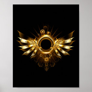 Poster Ailes de Steampunk