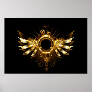 Poster Ailes de Steampunk