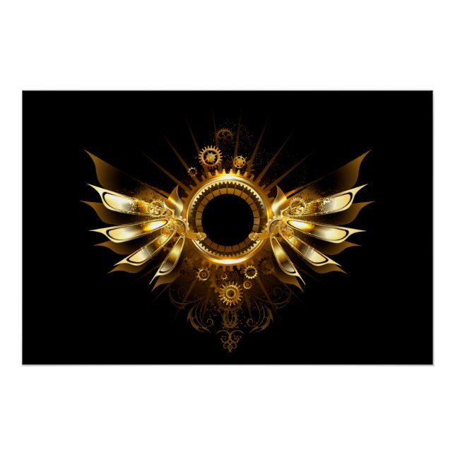 Poster Ailes de Steampunk (Devant)