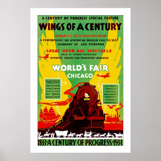 Poster Ailes d'un siècle (Devant)