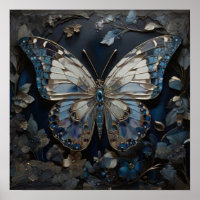 Ailes Ethérées - Art numérique papillon