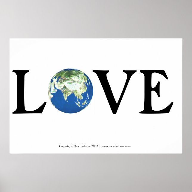 POSTER AIME LA TERRE (Devant)