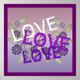 Poster Aimer grandir