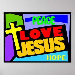 Poster Aimer Jésus