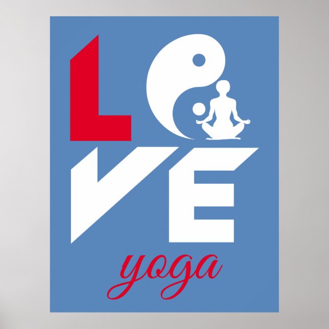 Poster Aimer le yoga (Devant)