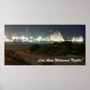 Poster Aimez Ces Nuits De Wildwood !