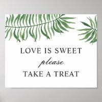 Aimez doux prenez du gâteau. Mariage de verdure tr