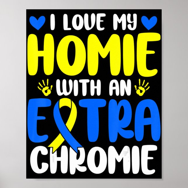 Poster Aimez Mon Homie Avec Le Syndrome De Chromie Supplé (Devant)