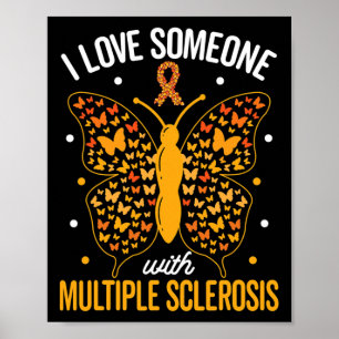 Poster Aimez Quelqu'Un Avec Sclérose En Plaques Multiples