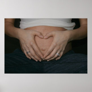 Poster aimez votre ventre