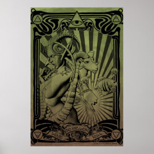 Poster Ainsi au-dessous de l'affiche