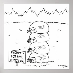 Poster Air central en Igloos