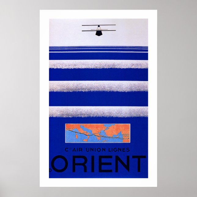 Poster Air Union Orient (Devant)