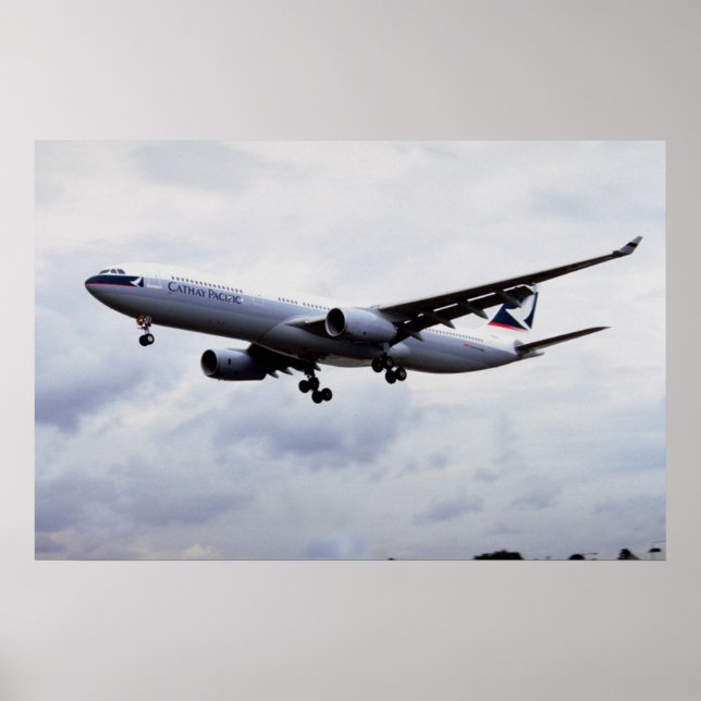 Poster Airbus A330 (Devant)